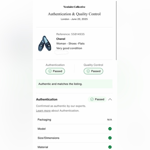 CHANEL Black CROCHET mocassins- 2023 Interlocking CC Logo Espadrilles NEW - Picture 11 of 13